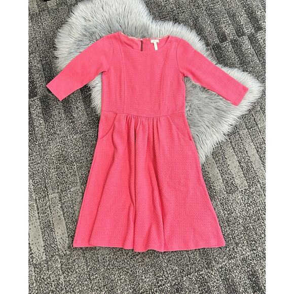 Matilda Jane Coral Textured Dress Size Medium - Picture 1 of 2